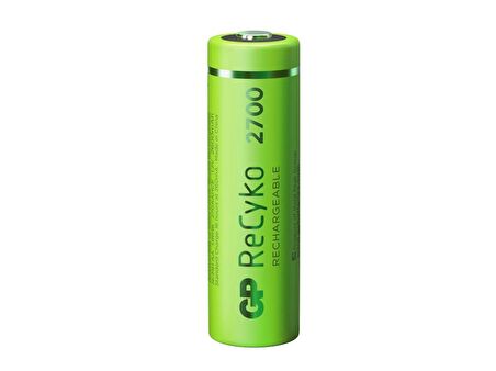 GP AA 2600 mAh Şarjlı Kalem Pil 2'li Paket GP270AAHCEMTR-2GB