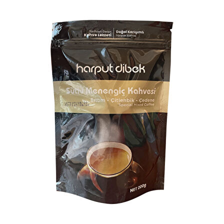 Harput Dibek Kahvesi 250 gr Teneke + Menengiç Kahvesi 200 gr 2 li Paket