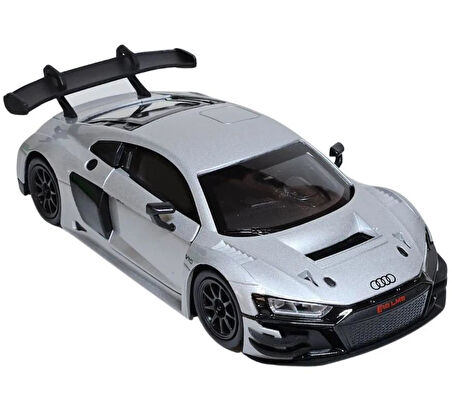 Motor Max Koleksiyon 1 / 24 Ölçek Audi R8 Lms Gt3 Metalik Gri Model Metal Araba