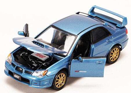 Motor Max Koleksiyon 1 / 24 Ölçek Subaru İmpreza WRX  Model Metal Araba