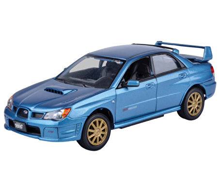 Motor Max Koleksiyon 1 / 24 Ölçek Subaru İmpreza WRX  Model Metal Araba