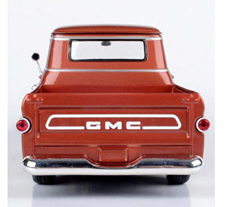 Motor Max Koleksiyon 1 / 24 Ölçek 1958 GMC 100 Pickup Model Metal Araba Kırmızı
