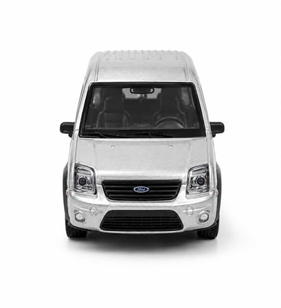 Metal Gövdeli Ford Connect Çekçekli Oyuncak Araç-Gri