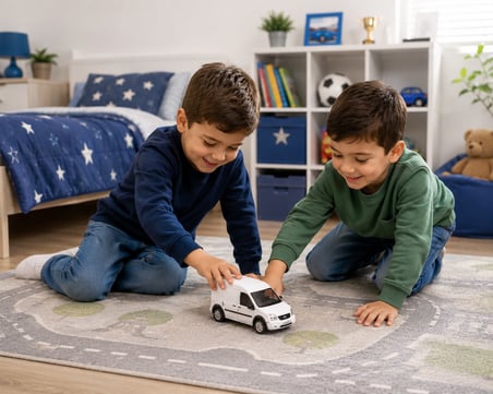Metal Gövdeli Ford Connect Çekçekli Oyuncak Araç-Beyaz