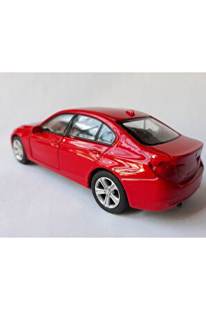 Bmw Metal Araba 335i Diecast Orjinal Collectıon Kırmızı 1:36 Ölçek 11,5 Cm