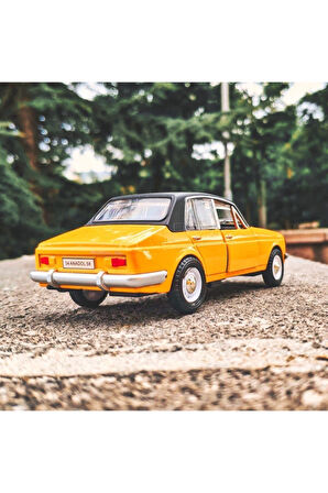 A2 Mkıı 1973 Efsane Koleksiyon Metal Araba 12cm Sarı