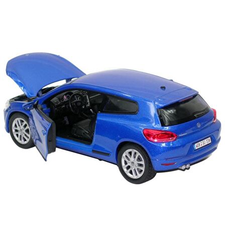 Welly Volkswagen Scirocco Mavi 1/24 Model Araba