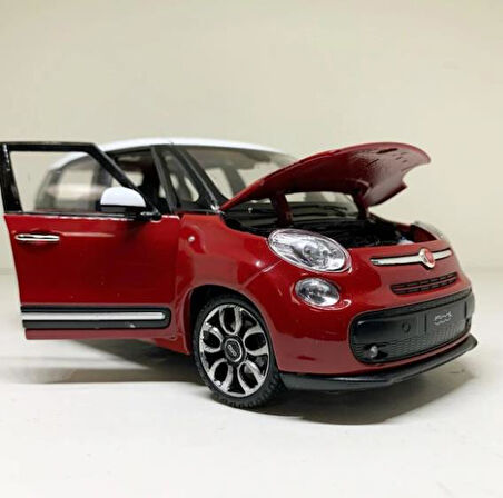 WELLY Koleksiyon 1 / 24 Ölçek Fiat 500L Model Metal Araba