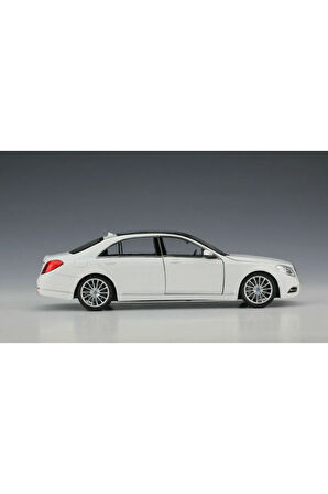 Mercedes-benz S-class Beyaz 1:24 Mercedes Makam Arabası S Class
