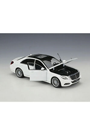 Mercedes-benz S-class Beyaz 1:24 Mercedes Makam Arabası S Class