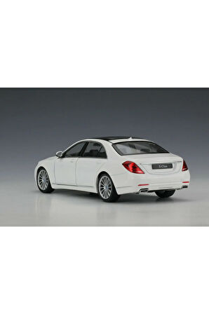Mercedes-benz S-class Beyaz 1:24 Mercedes Makam Arabası S Class
