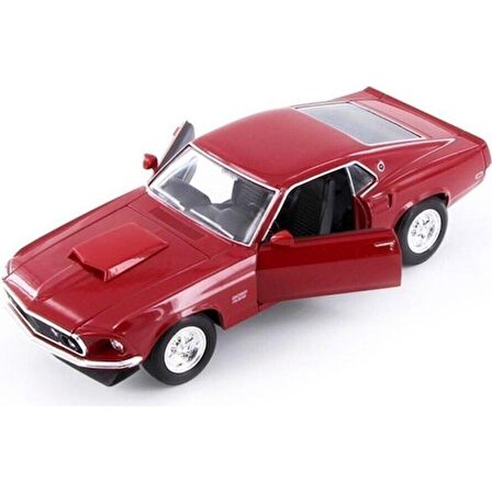 Welly 1:24 1969 Ford Mustang Boss 429 Lisanslı Ürün