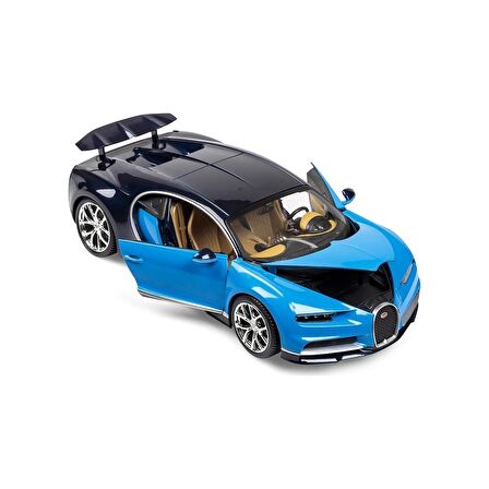 Model Araba Bugatti Chiron Mavi 1 24
