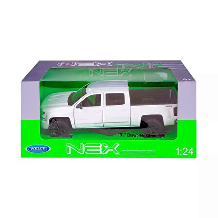 1:24 2017 Chevrolet Silverado Model Araba