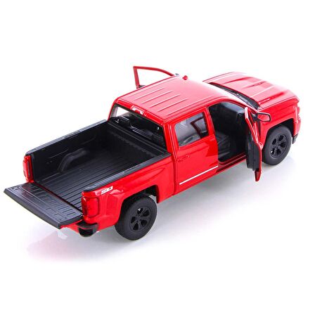 1:24 2017 Chevrolet Silverado Model Araba