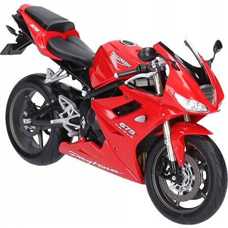 Welly 1/10 Ölçek Triumph Daytona 675 Diecast Model Motosiklet