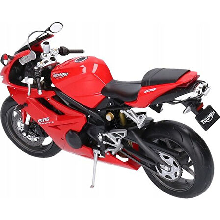 Welly 1/10 Ölçek Triumph Daytona 675 Diecast Model Motosiklet