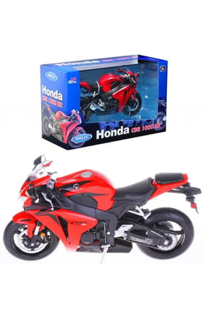 Motosiklet Honda CBR 1000 RR Die Cast Metal 1:10 3+