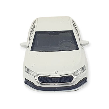 Welly 1:32 Skoda Octavia Çek Bırak -Araba - 43806 - Beyaz