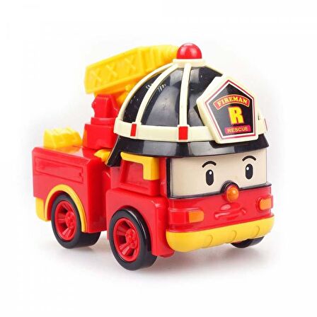 Robocar Poli Işıklı Transformers Robot Figür Roy