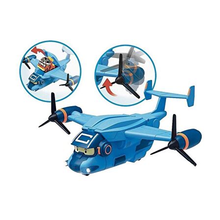 POLI/83361 Robocar Polis Kargo Uçağı-Necotoys