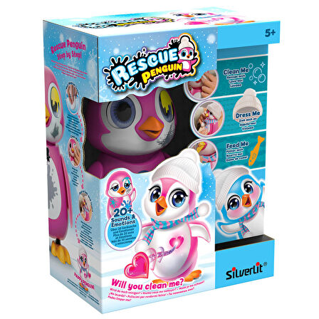 Silverlit Rescue Penguin - Pembe 88651