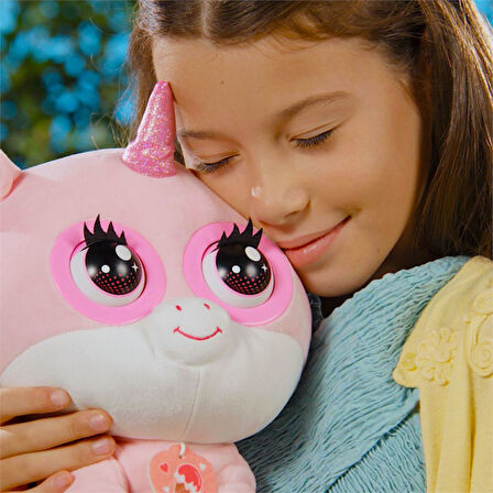 Silverlit Winksies Sevimli Hayvanlar İnteraktif 30cm Pelüş - Unicorn