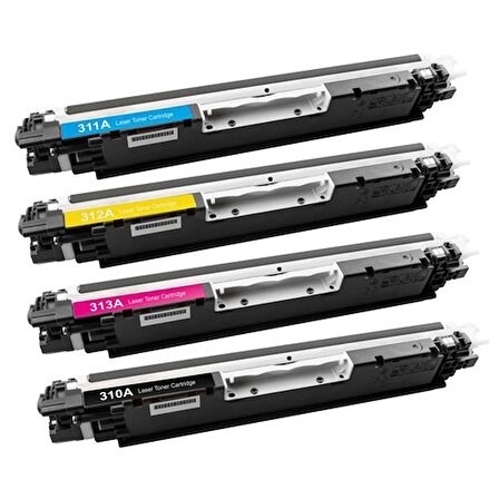 hementoner Hp Laserjet Pro Cp1025 Mavi Renkli Muadil Toner