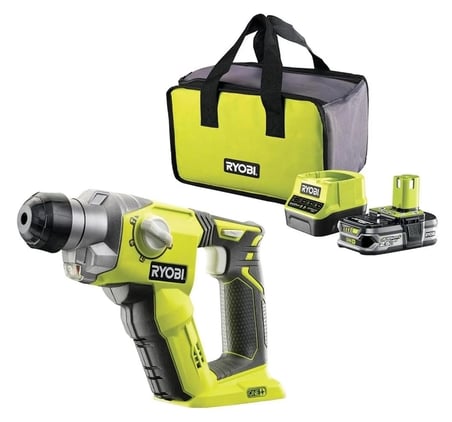 Ryobi R18SDS-125S ONE+ 18V 2.5 Ah Akülü Pnömatik SDS-Plus Kırıcı Delici T5133003818