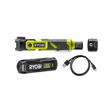Ryobi RLP4-120G Tek Akülü El Feneri 2.0Ah 4V Li-Ion - 5133006131