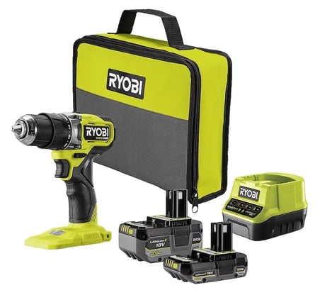 Ryobi ONE+ HP 18V Kömürsüz 4’lü Profesyonel Karma Set (Set 1)
