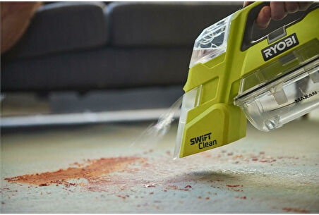 Ryobi RDC18-1C20G 2.0Ah Tek Akülü Halı ve Koltuk Yıkama Makinesi - 5133006331