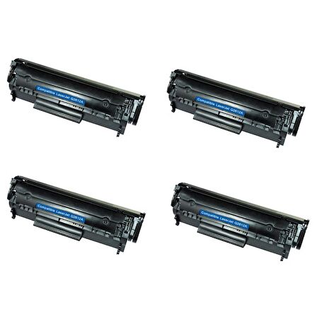 markatoner Canon i sensys MF4410 Muadil Toner - 4 lü Paket (CRG728)