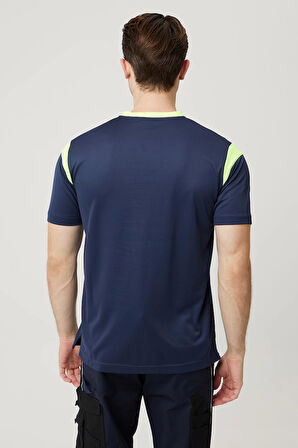 Allium V Yaka Tişört Nefes Alabilir Esnek ve Şık İş ve Günlük Kullanım İçin