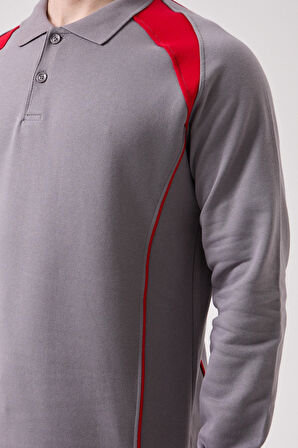 Vancelya Polo Yaka Sweatshirt - Uzun Kollu, Nefes Alabilir, İş ve Günlük Kullanım İçin