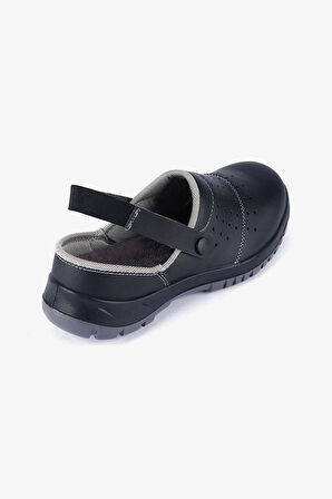 Mekap 210 Slipper Jeriko S1 Koruyucu İş Terliği Siyah Hafif Rahat Model