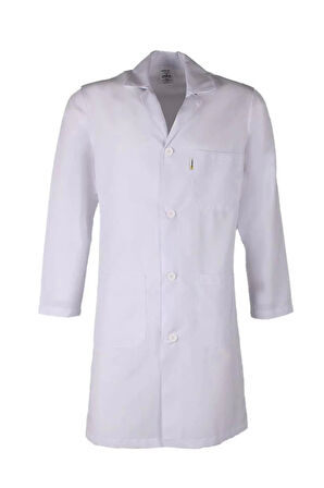 Cordata Erkek Önlük Beyaz Renk Profesyonel Kullanım İçin Dayanıklı ve Rahat Tasarım