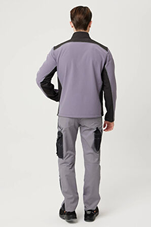 Allium Softshell Mont Suya Dayanıklı Rüzgar Kesici Termal İç Astarlı