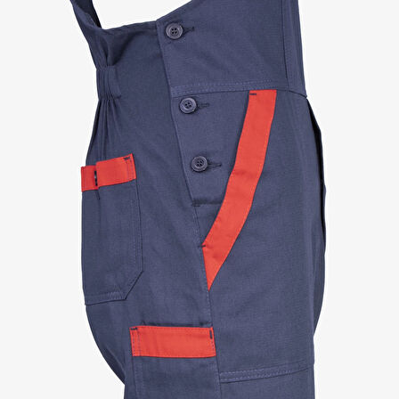 NANDİNA BAHÇIVAN TULUM LACİVERT-KIRMIZI