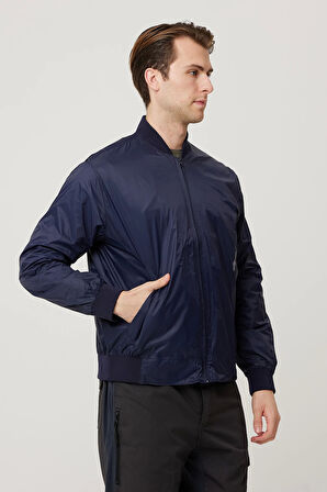 Morino Jacket Erkek Klasik Bomber Ceket Fermuarlı Şık Tasarım Dayanıklı Kumaş Rahat Kesim