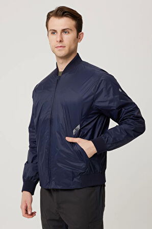 Morino Jacket Erkek Klasik Bomber Ceket Fermuarlı Şık Tasarım Dayanıklı Kumaş Rahat Kesim