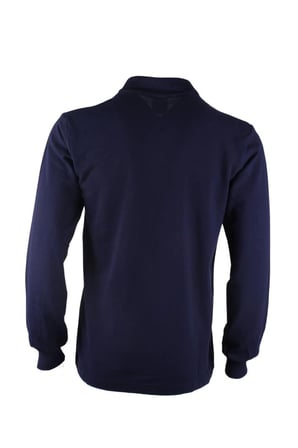 PADUS %100 Pamuk Polo Yaka Uzun Kollu T-Shirt Şık ve Konforlu İş ve Genel Kullanım