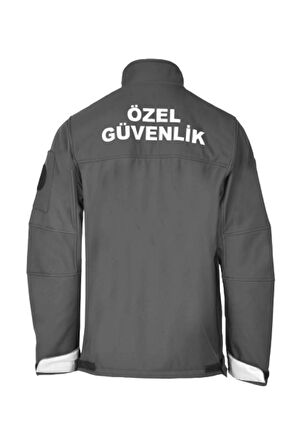 Güvenlik Kıyafetleri KM-Softshell Mont Su ve Rüzgar Geçirmez, Nefes Alabilen Özel Güvenlik Montu