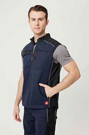 Allium Yazlık İş ve Outdoor Yelek - Hafif, Dayanıklı, Nefes Alabilir, Fonksiyonel Cepli