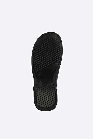 Magiacomfort MG-3001 Siyah Yarım Yakasız Sabo Terlik Ortopedik Rahat Kullanım