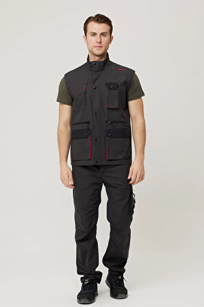 Galium İş ve Outdoor Yelek - Hafif, Dayanıklı, Çok Cepli, Fonksiyonel Tasarım