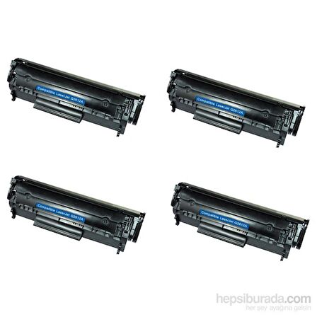 hementoner Canon İ Sensys Mf4450 (CRG-728) Muadil Toner 4 lü Paket