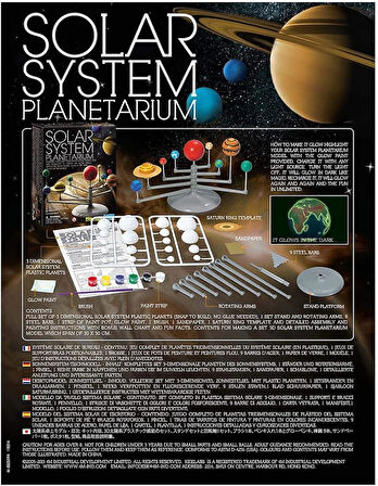 Ayaklı Güneş Sistemi - Solar System Planetarium Gezegen Astronomi