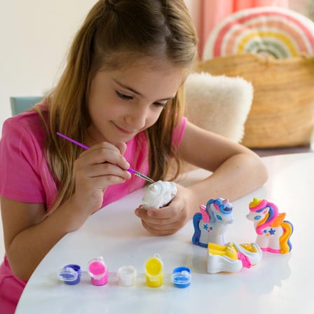 4M 3D Unicorn Kalıp ve Parıltılı Boyama Seti-4M/04770