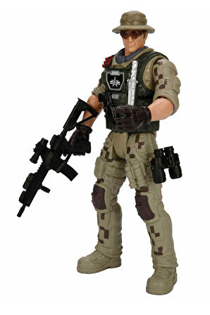 Büyük Maceralara Büyük Figür: Soldier Force Asker Figür 32 cm